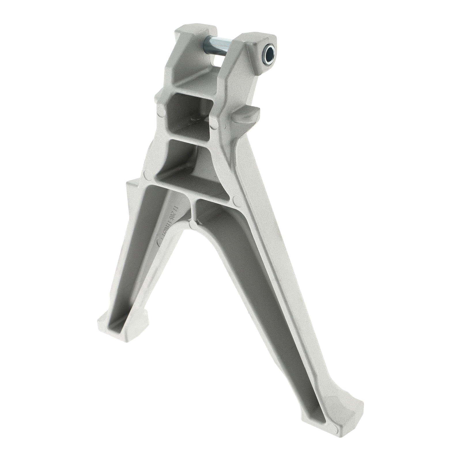 Caballete central de 238 mm de aluminio natural PPB (incl. tubo de rodamiento) para S50, S51, S70, S53, S83 y Enduro.