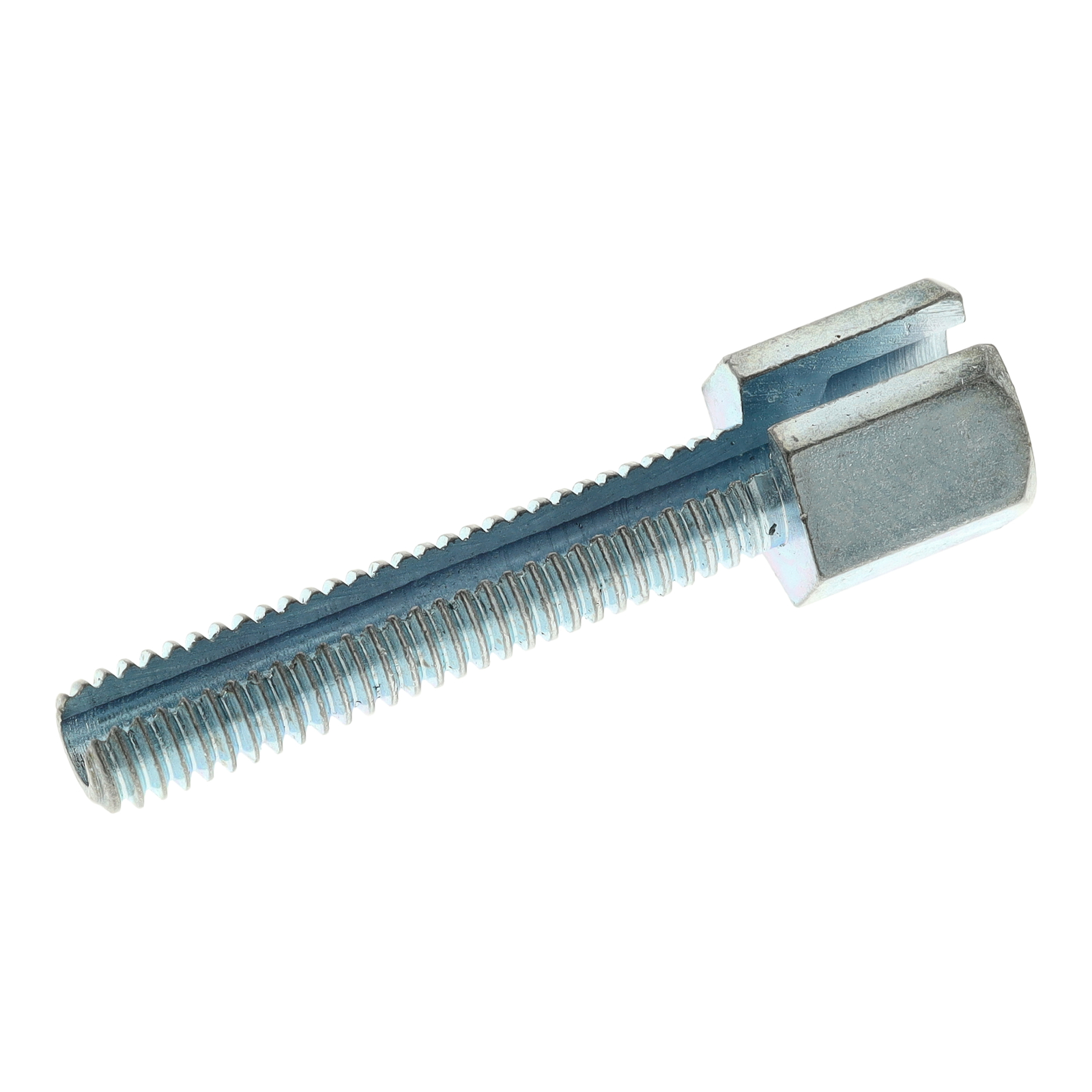 Stellschraube lang ohne Rändelmutter - M6x30 - geschlitzt - f. Lenkerarmaturen armaturen (Bowdenzüge)