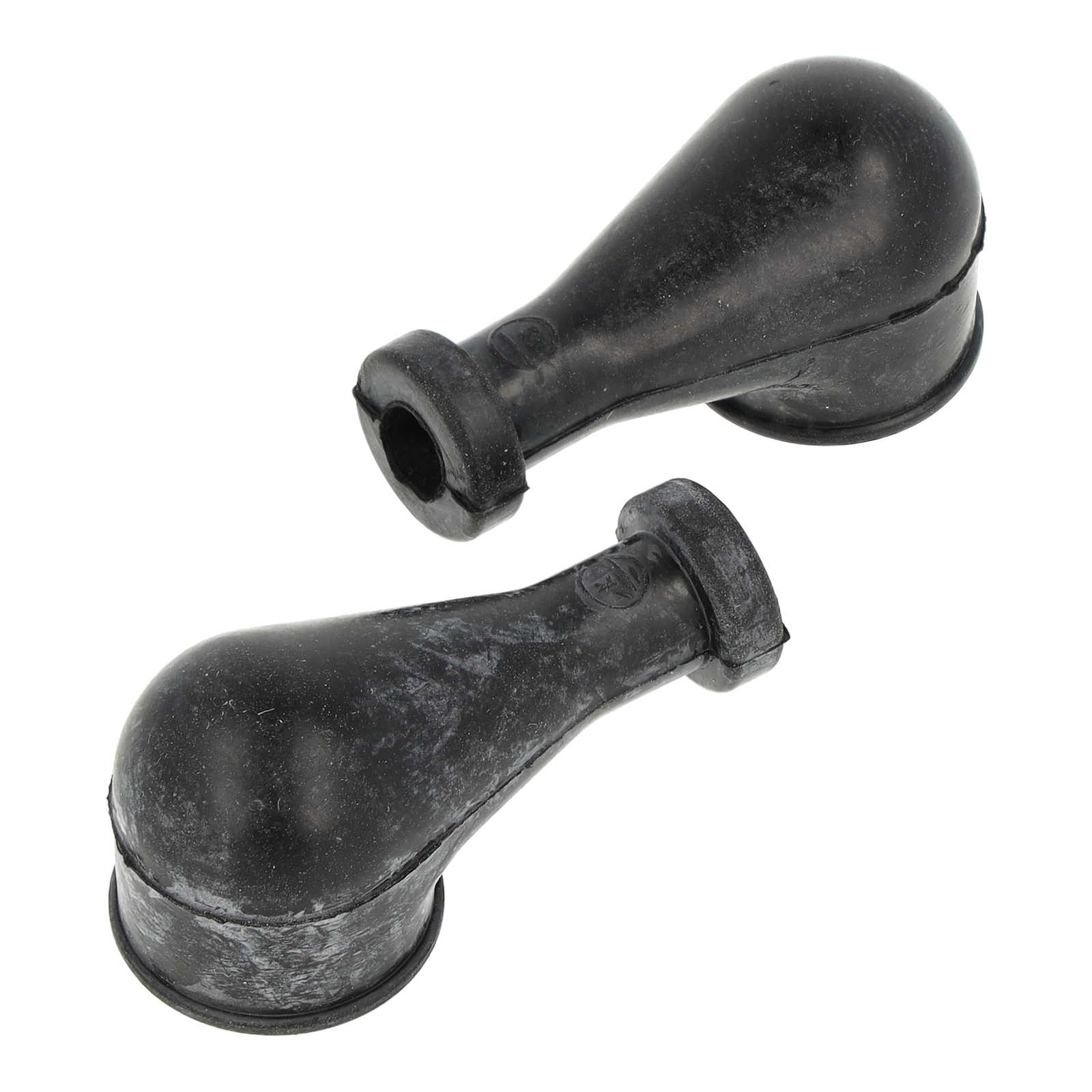 Set - 2x Gummitüllen f. Zündspule + Abdeckkappe f. Batteriepol, alte Form - 8351.1/1-001:2