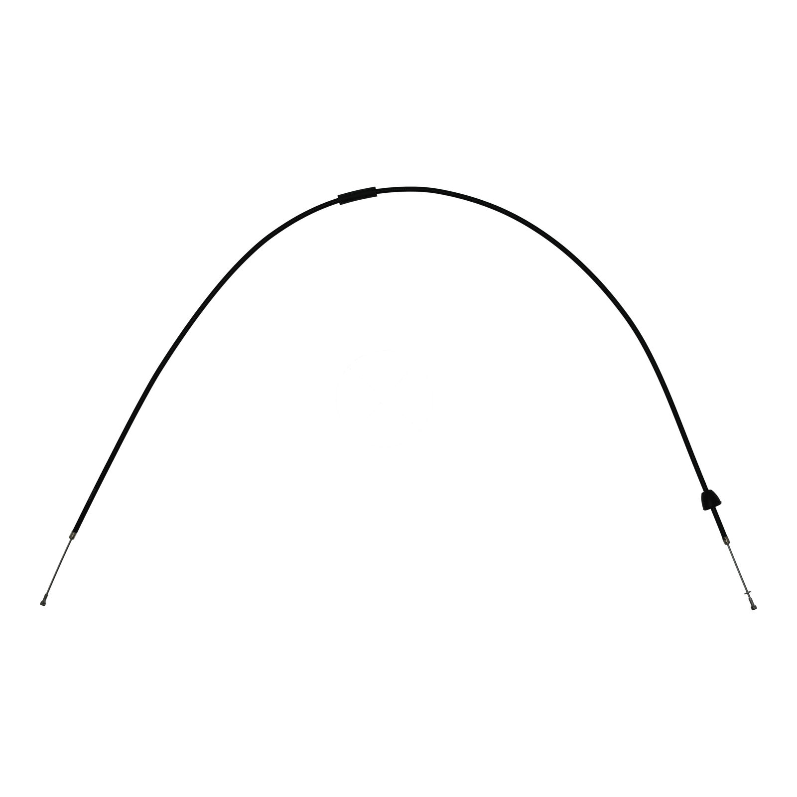 Bowdenzug, Handbremse - schwarz
