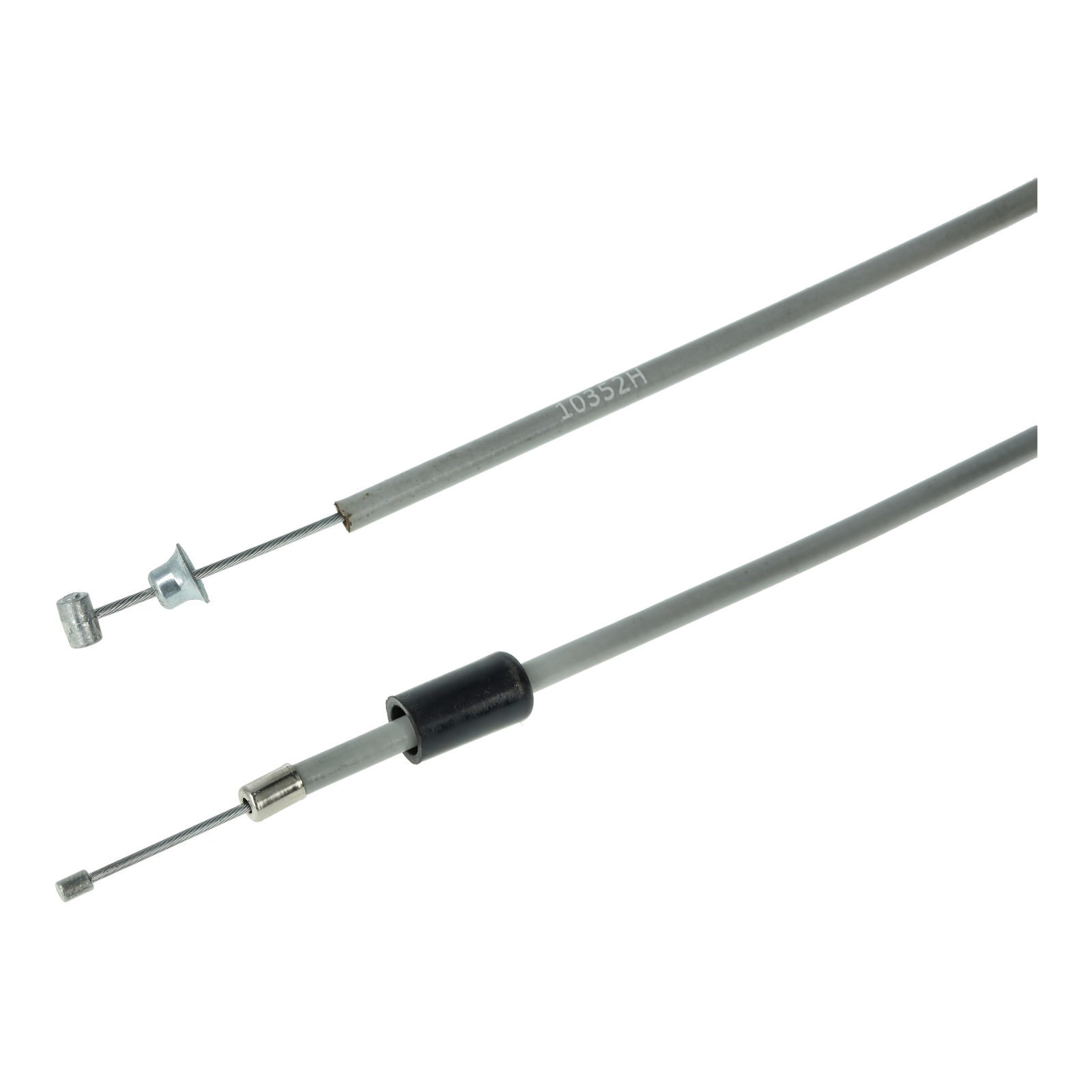 Bowdenzug, Starter (BVF) - grau - S50 - langer Hebel
