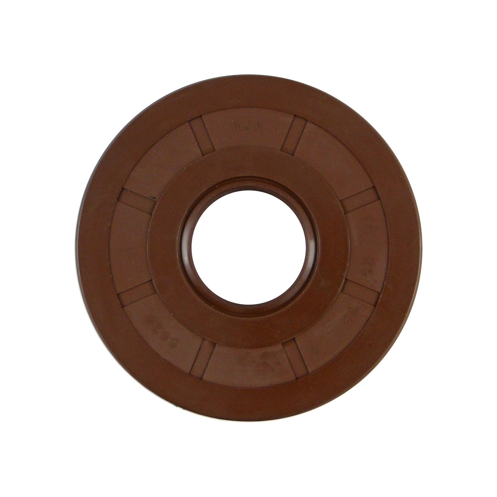 Wellendichtring NJK 25x72x07 - FPM - braun - mit Staublippe