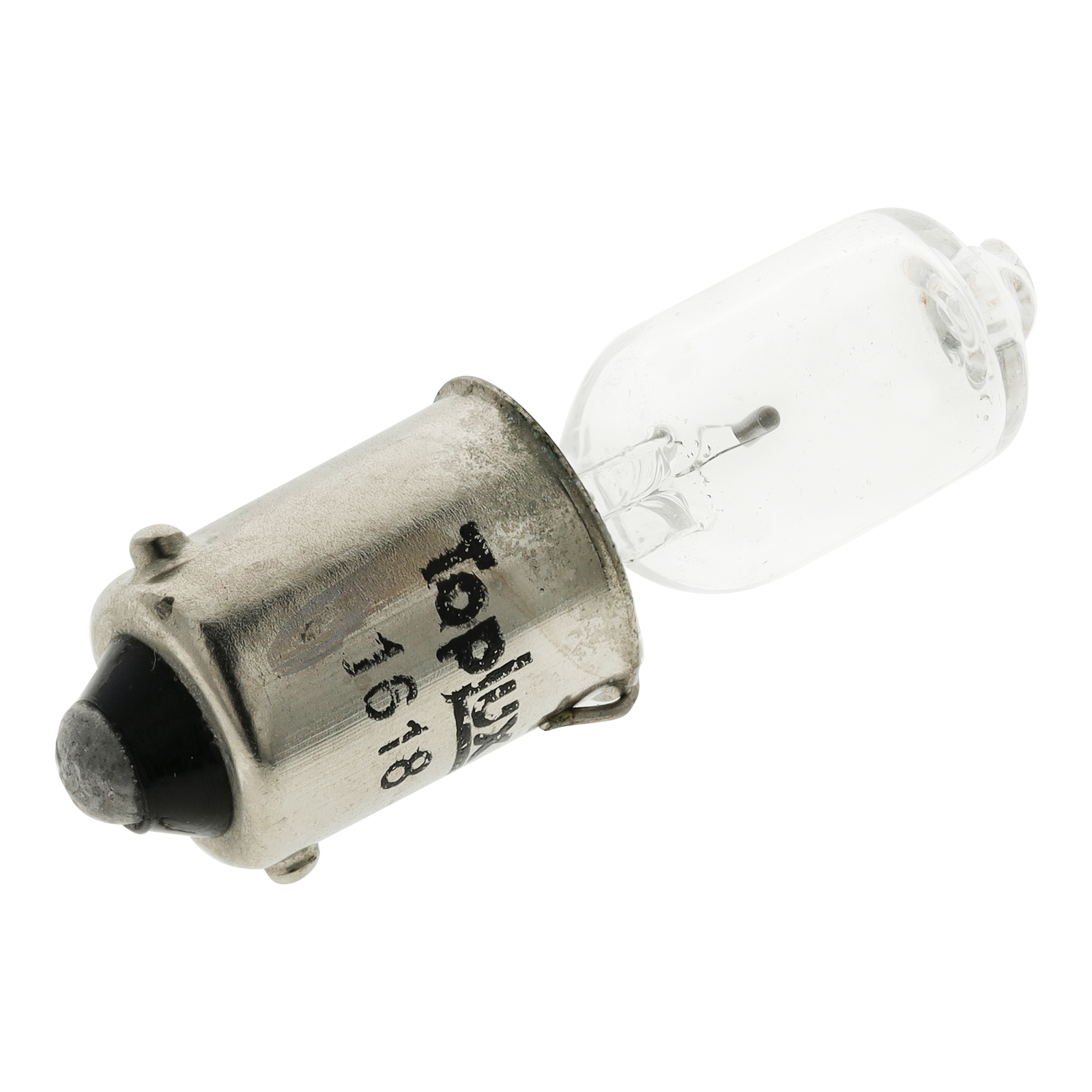 Mini-Halogenlampe 12V 10W BA9s (Markenlampe GLÜWO Germany) - Abmessung: ca. 9,3x31mm