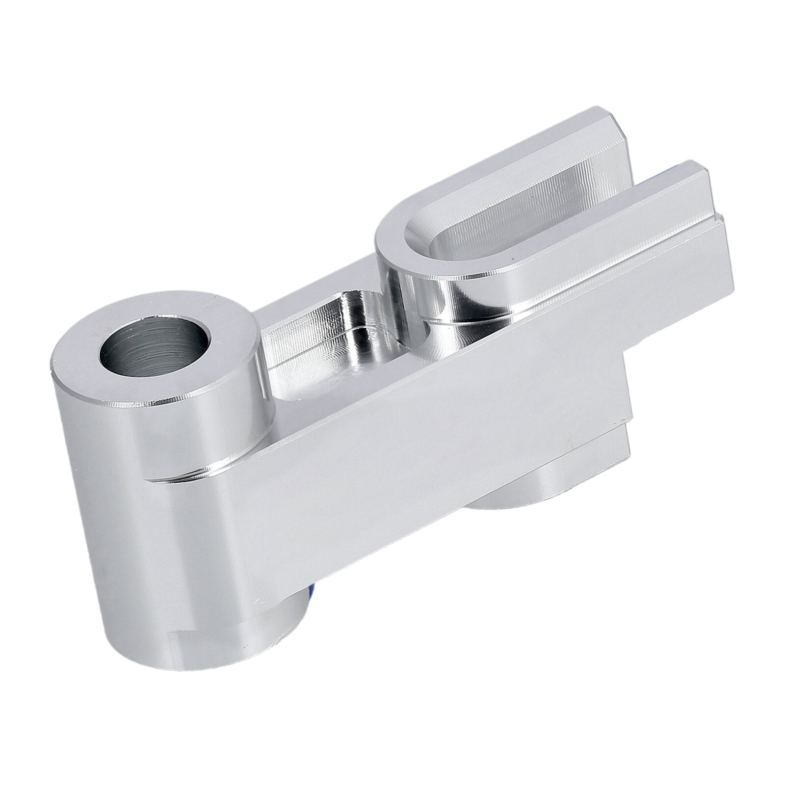 Distanzstück Bremsschild hinten CNC Aluminium farblos eloxiert
