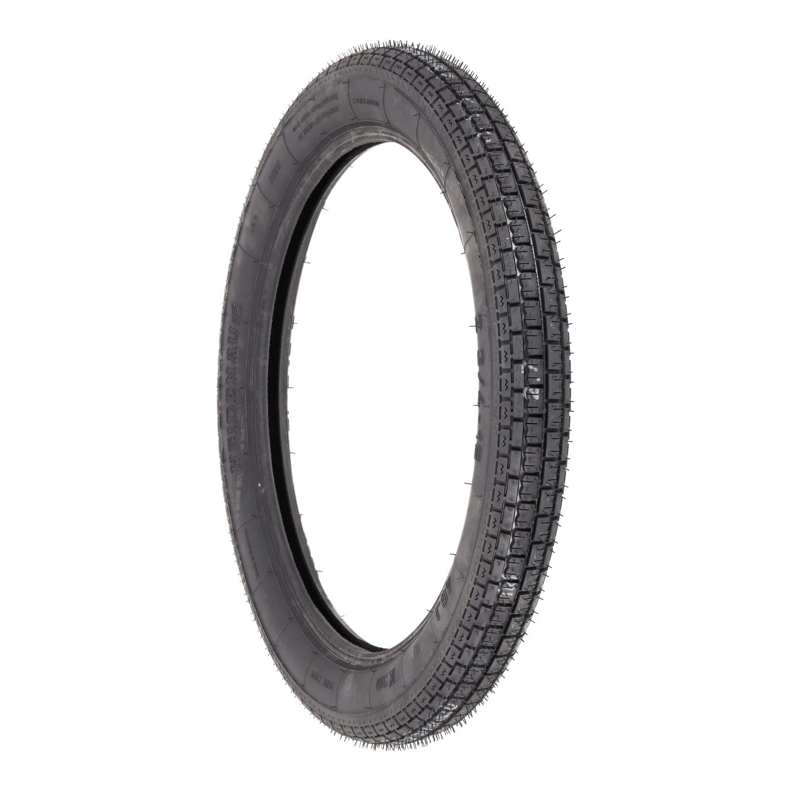 Mopedreifen, 2 3/4 - 16 (20x2.75), 46 J, Profil K30, Reinforced (verstärkt)