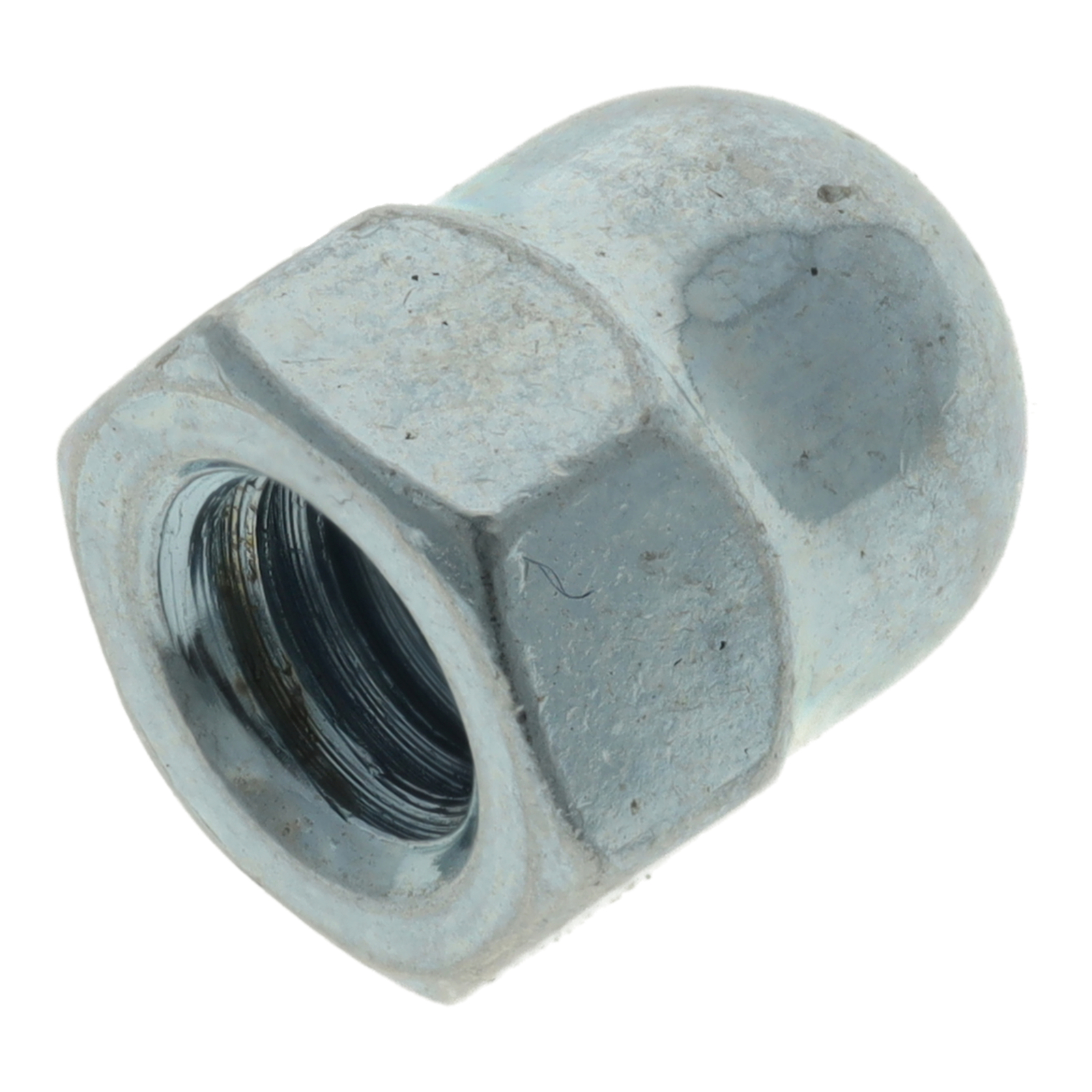 Nut - domed cap nut M5-06-A4K (DIN 1587) - blue chromated