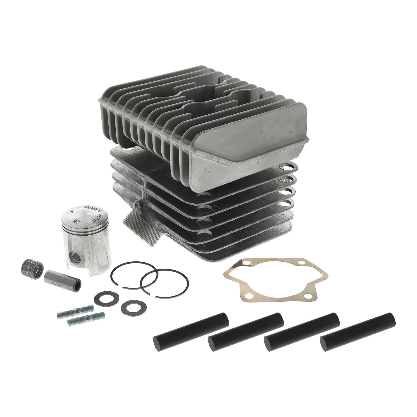 SET Tuningzylinder kpl. mit Ø41mm-Kolben und Zylinderkopf - S61 - 60ccm