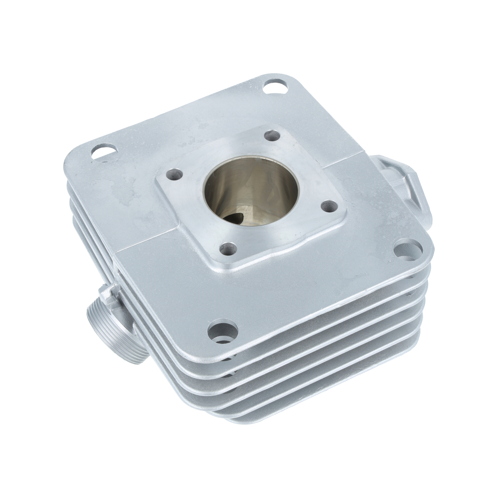 Auspufftopf kpl., verchromt, Ø28 mm, inklusive aller Schellen - KR51/2