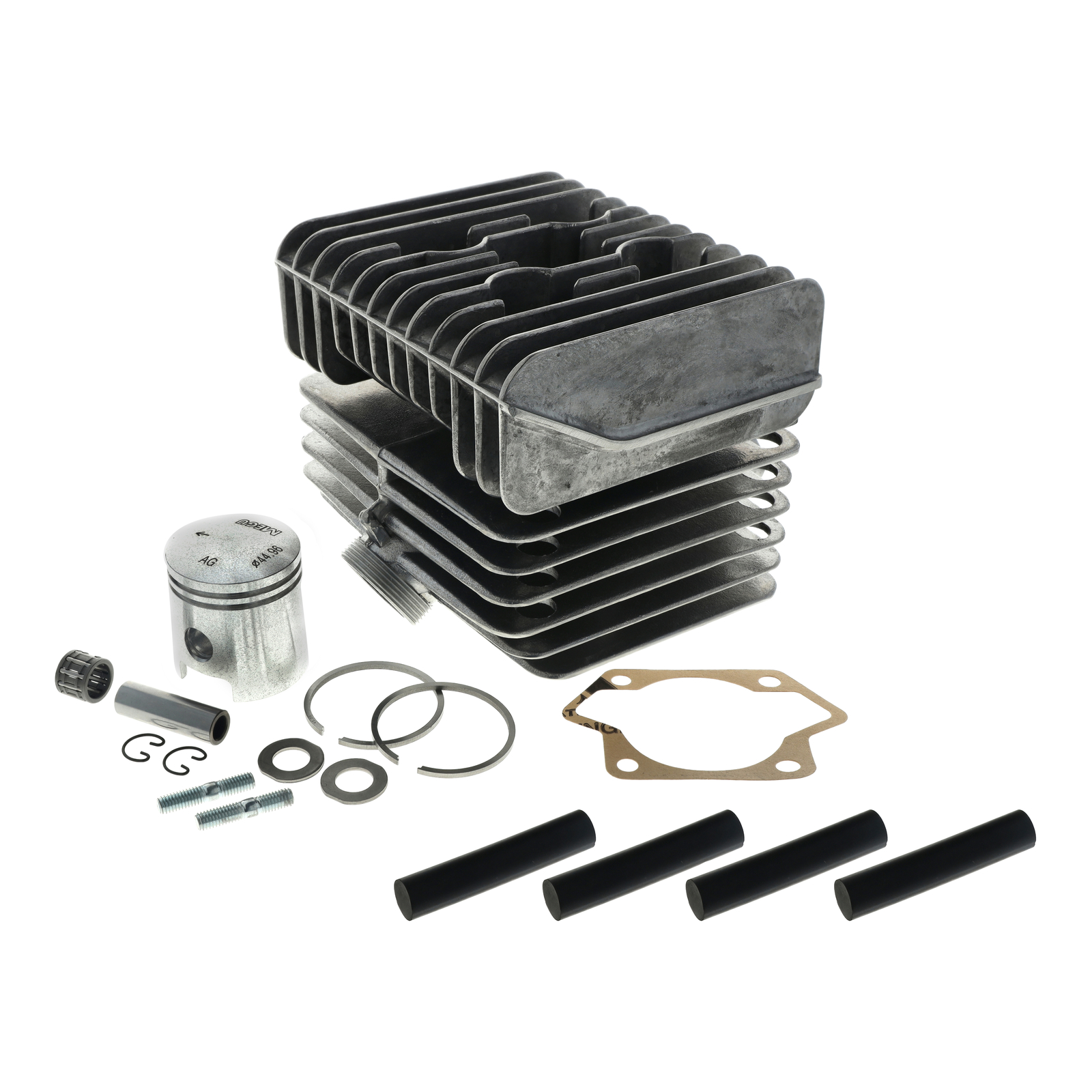 SET Zylinder kpl. mit Zylinderkopf , Kolben S70, SR80 - 70ccm - (Ø=45,00mm)