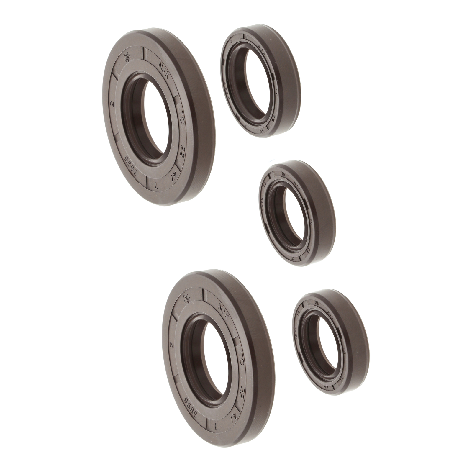 Wellendichtring - SATZ - NJK - Motor kpl., FPM - Viton - braun - S50, KR51/1