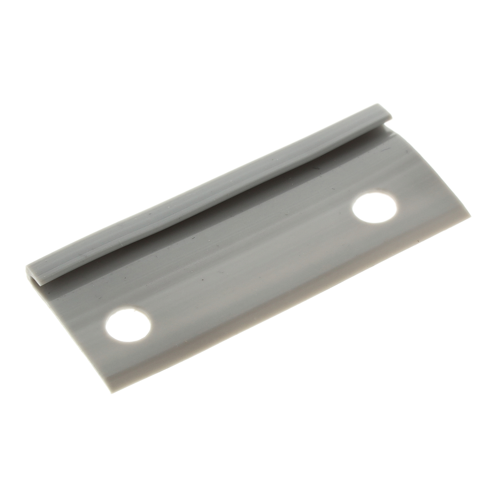 Köder (Keder) für Lenkerschale - grau (genauer Zuschnitt gelocht, einbaufertig) 