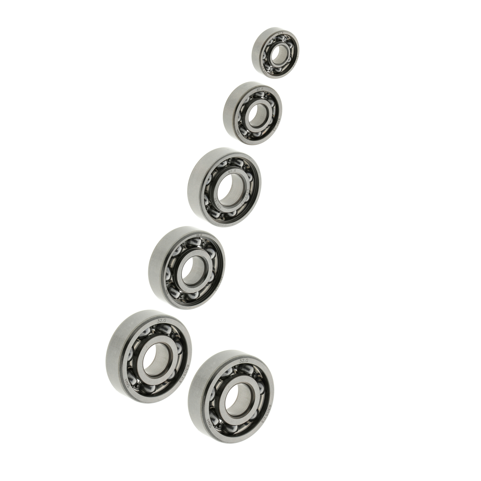 Kugellager SET Motor  - Simson Motor M52, M53, M53/2 -  SR4-1, -2, -3, -4, KR50, KR51/1, S50