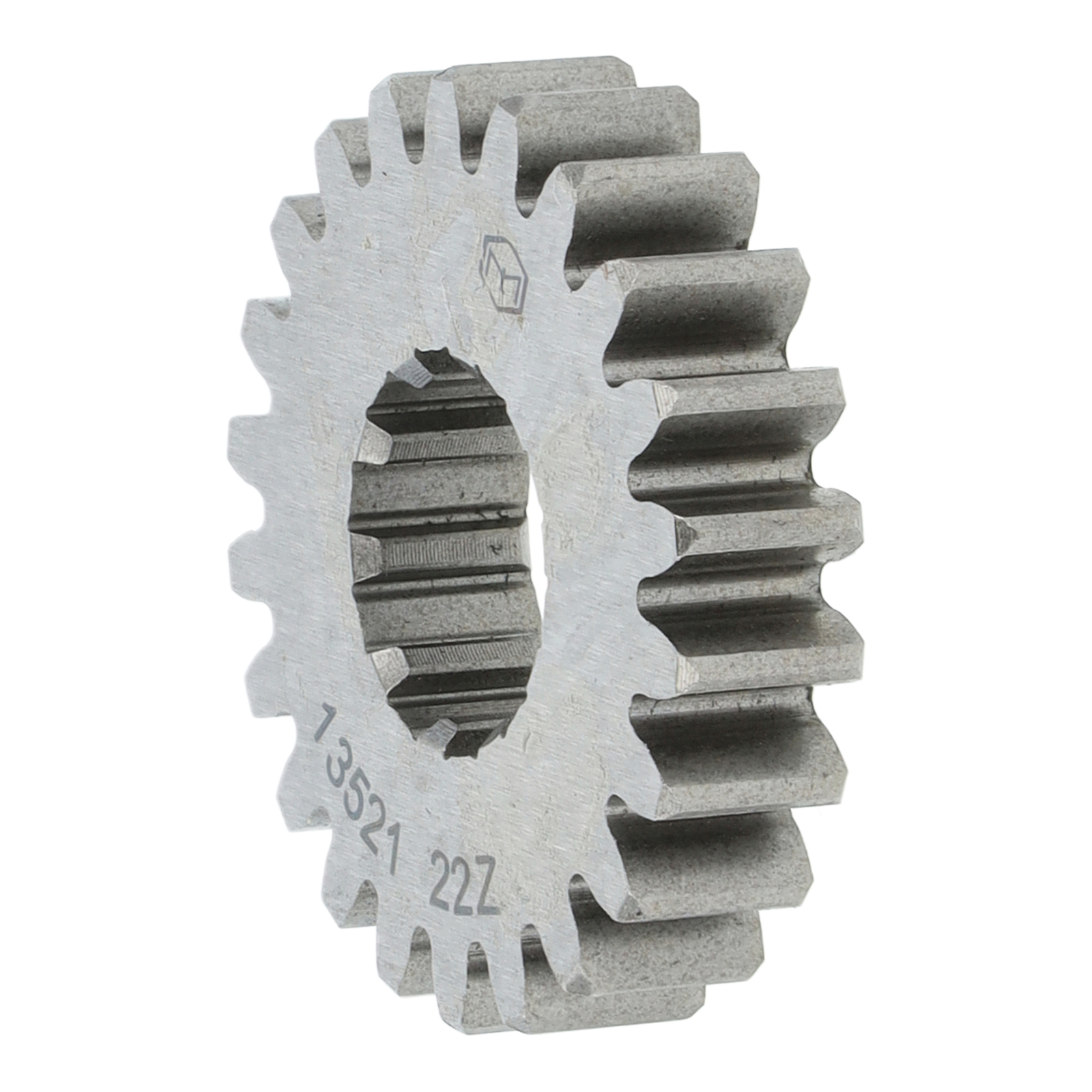 Piñón fijo rueda dentada 22 dientes - motor de 5 velocidades