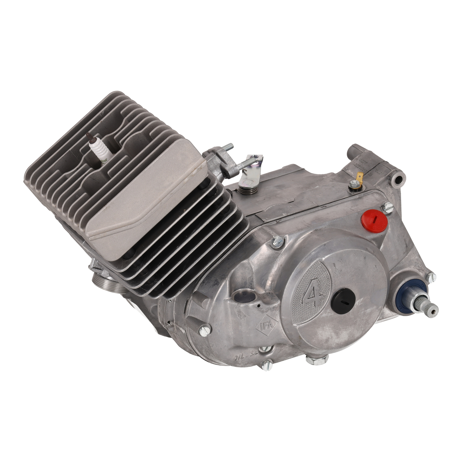 Motor 70ccm, Laufbuchse Ø53 mm, 4-Gang - für S70, SR80, S83, Gehäuse natur - ohne Zündung, Vergaser