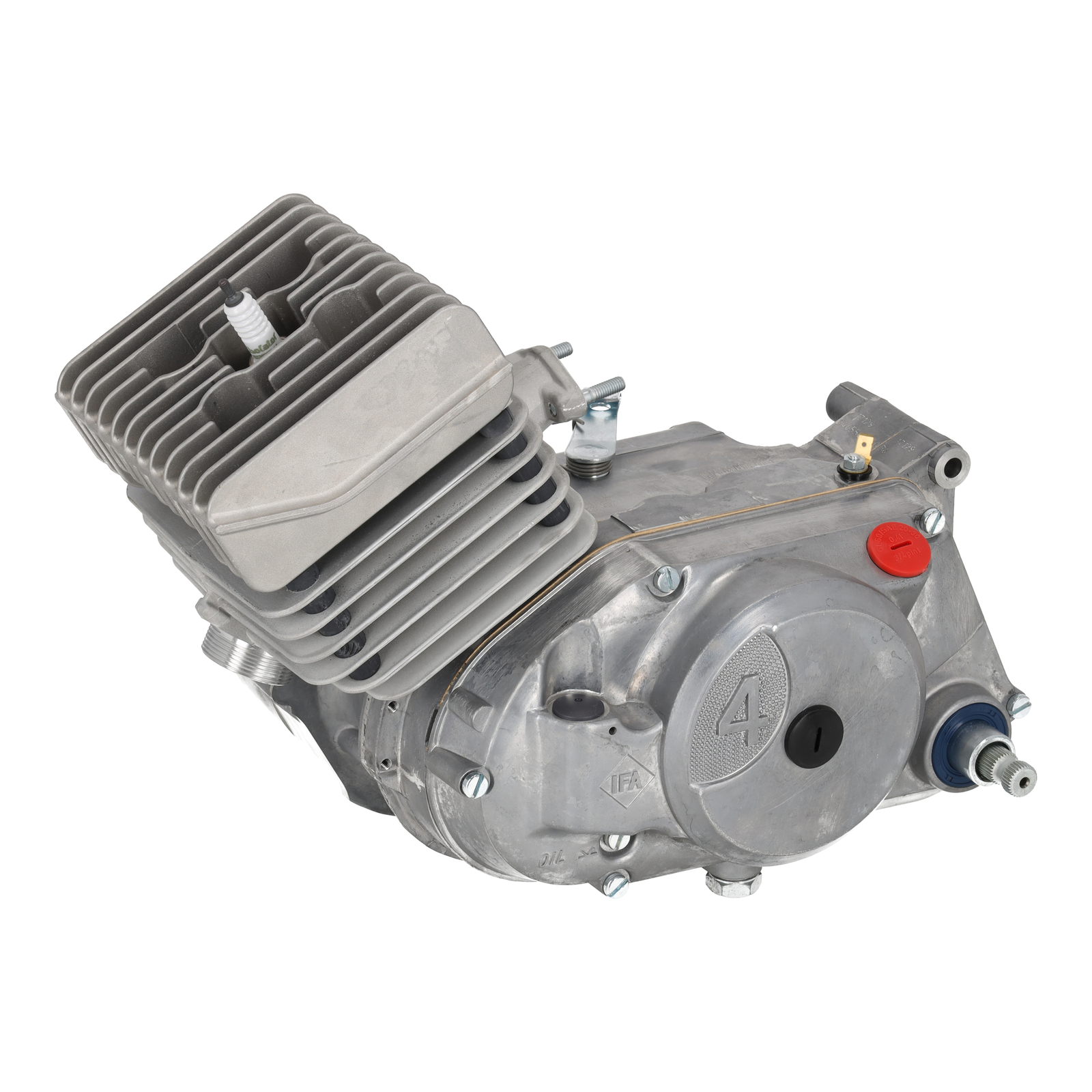 Motor 70ccm, Laufbuchse Ø53 mm, 4-Gang, Gehäuse natur, NPC - für S70, S83 - ohne Zündung, Vergaser