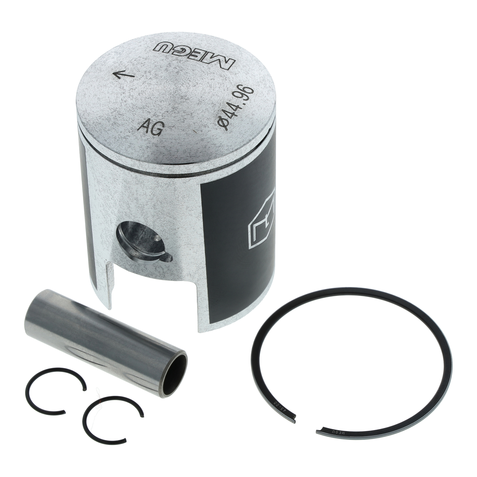 Kolben kpl. Ø44,96mm 1-Ring, Stahl - S50/ KR51/1