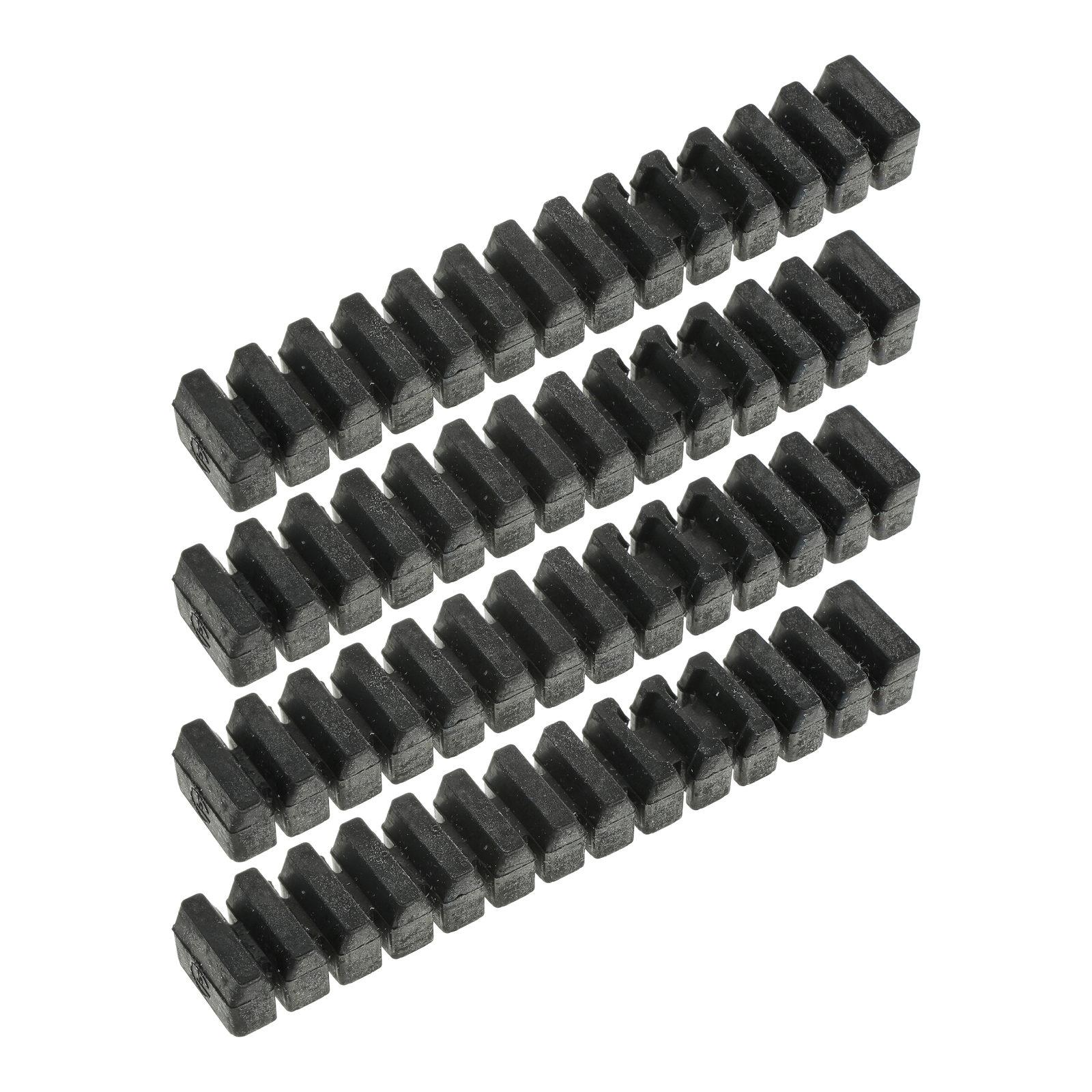 P.U. 4x Noise muffler, Damping rubber for cylinder - ETZ125, ETZ150