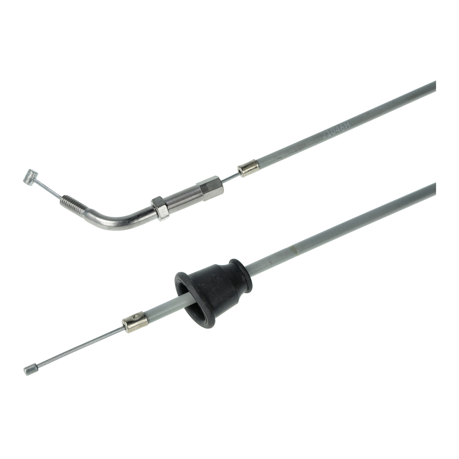 Bowdenzug f. Vergaser, grau - Mofa SL1