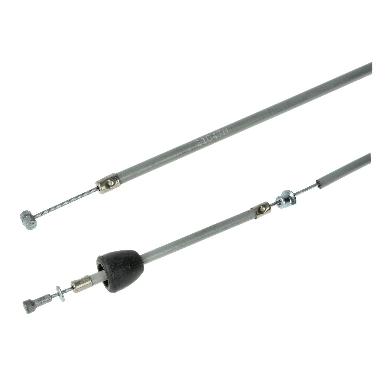 Bowdenzug f. Kupplung u. Dekompression, grau - Mofa SL1