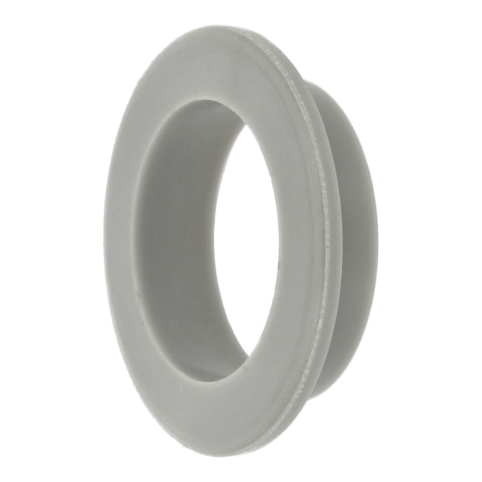 Distanzstück (Kunststoff, grau) - Führungsring f. Gasdrehgriff - für Lenker ø 22 mm, mit Spiegel rechts - KR51, Vogelserie, passend für MZ