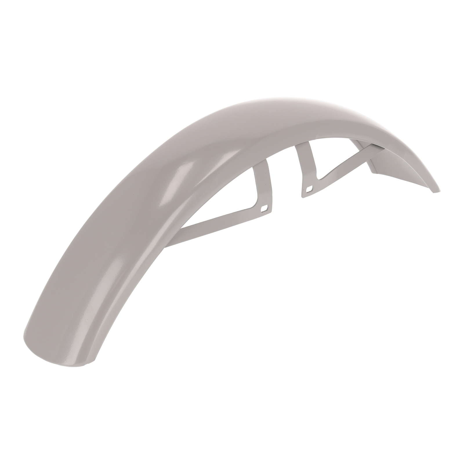 Front mudguard complete - silver-grey