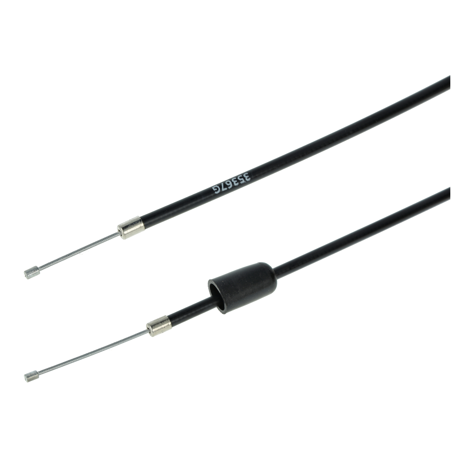 Bowden cable, accelerator cable - black - 