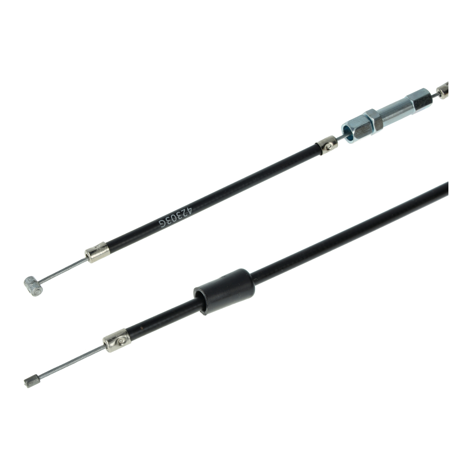 Bowdenzug, Starter - schwarz - DUO 4/1