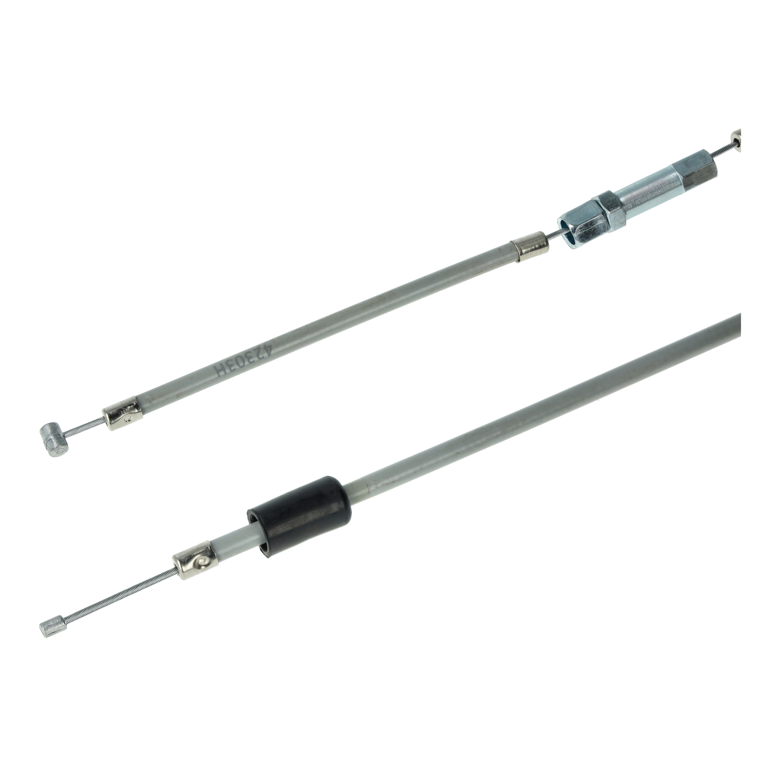 Bowdenzug, Starter - grau - Duo 4/1