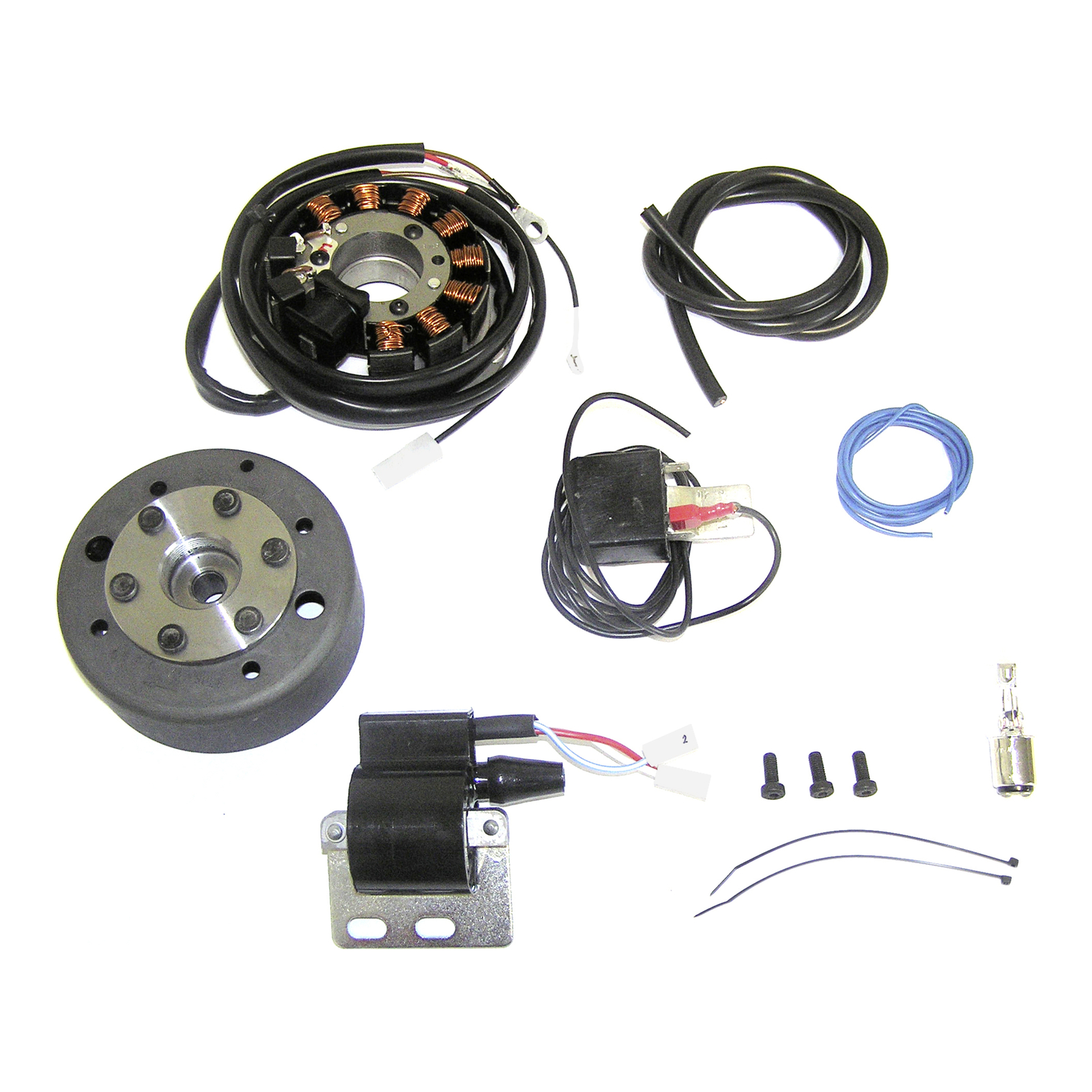Lichtmagnetzündanlage 12V 70W mit integrierter vollelektronischer Zündung für SR1, SR2, SR2E, KR50