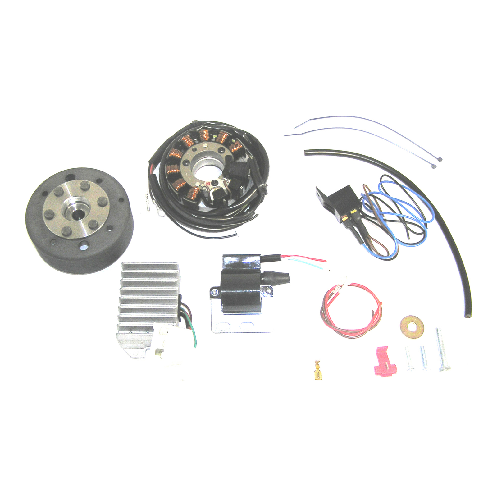 Lichtmagnetzündanlage 12V 100W mit integrierter vollelektronischer Zündung für ES125, 150, ETS125, 150, TS125, 150