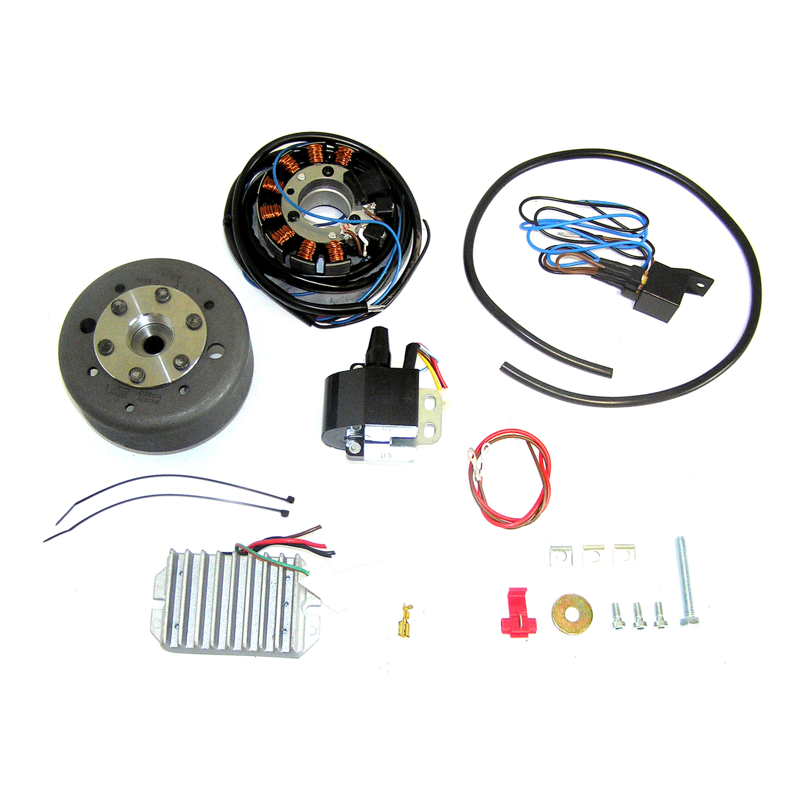 Magnet based generator with integrated ignition 12V 180W for ETZ 125, 150