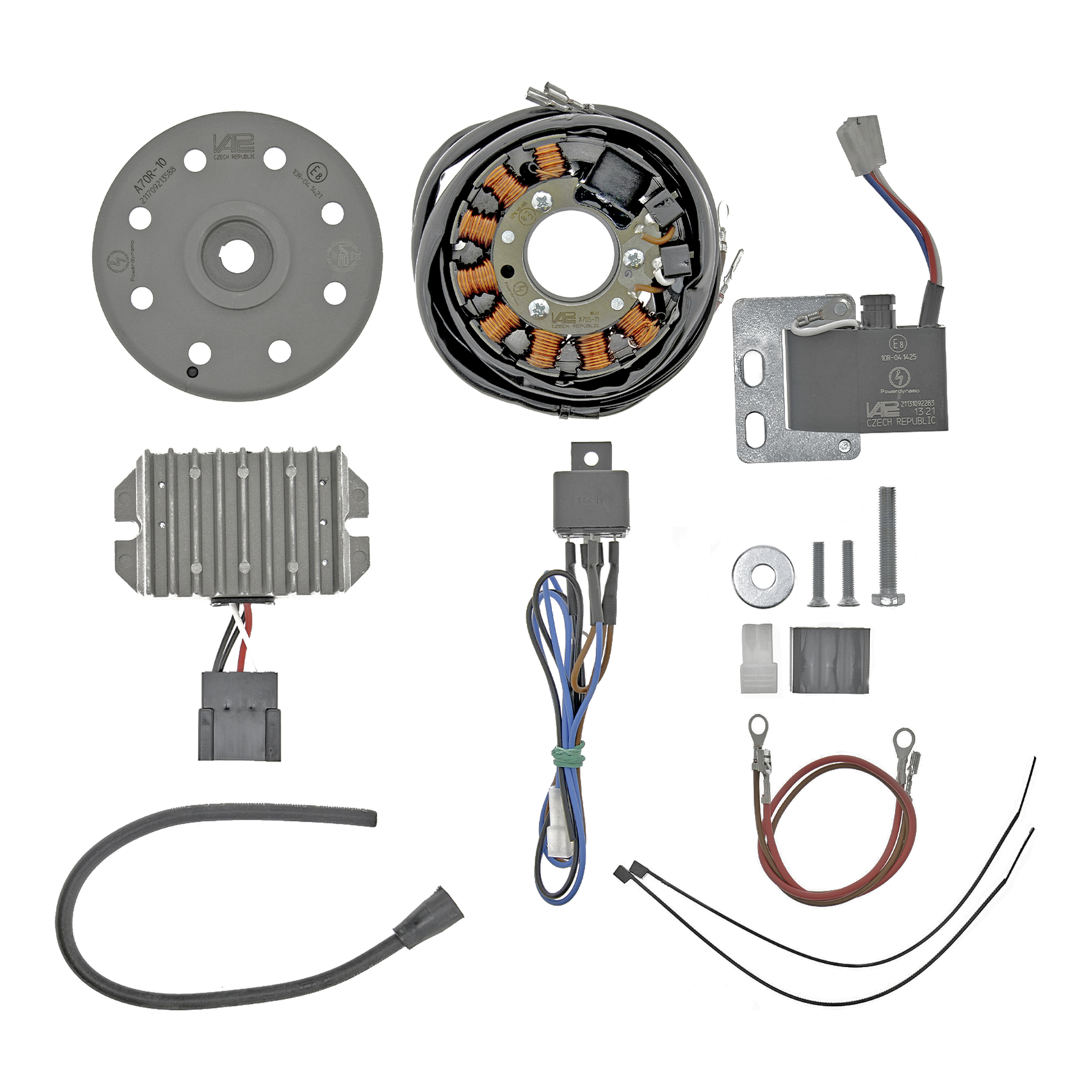 Lichtmagnetzündanlage 6V 75W mit integrierter vollelektronischer Zündung RT125