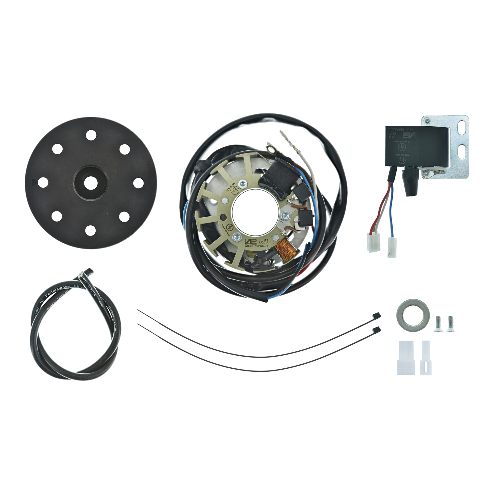 Lichtmaschine, elektronische Zündung 6V/ 18 W Wechselstrom - passend für MAW Hilfsmotor