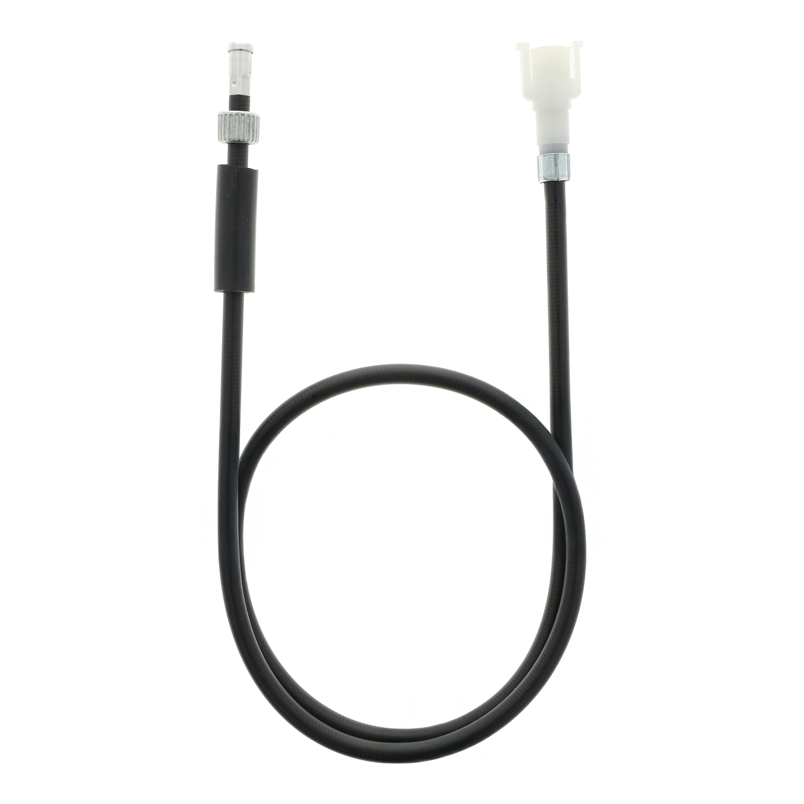 Speedometer cable, SR50 (new) SD50 Albatros, 920mm "X - scooter" Hub speedometer drive, top plug connection