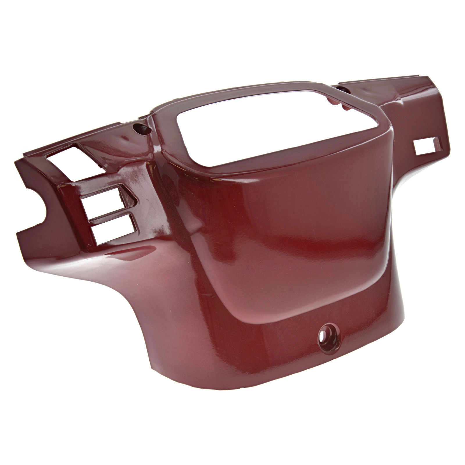 Instrumentengehäuse lack. rubinrot metalic