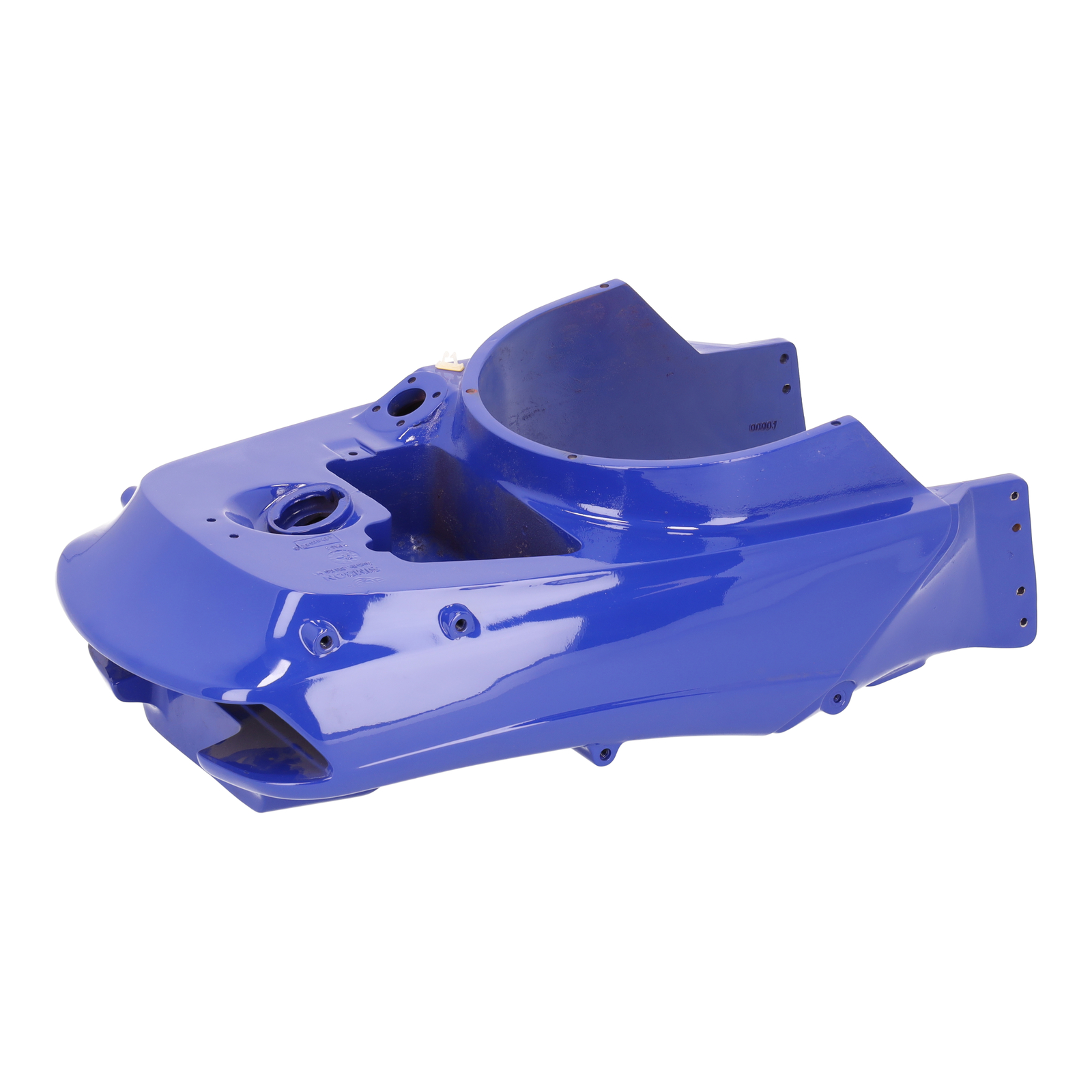 Bike carrier, rear carrier - painted ultramarine