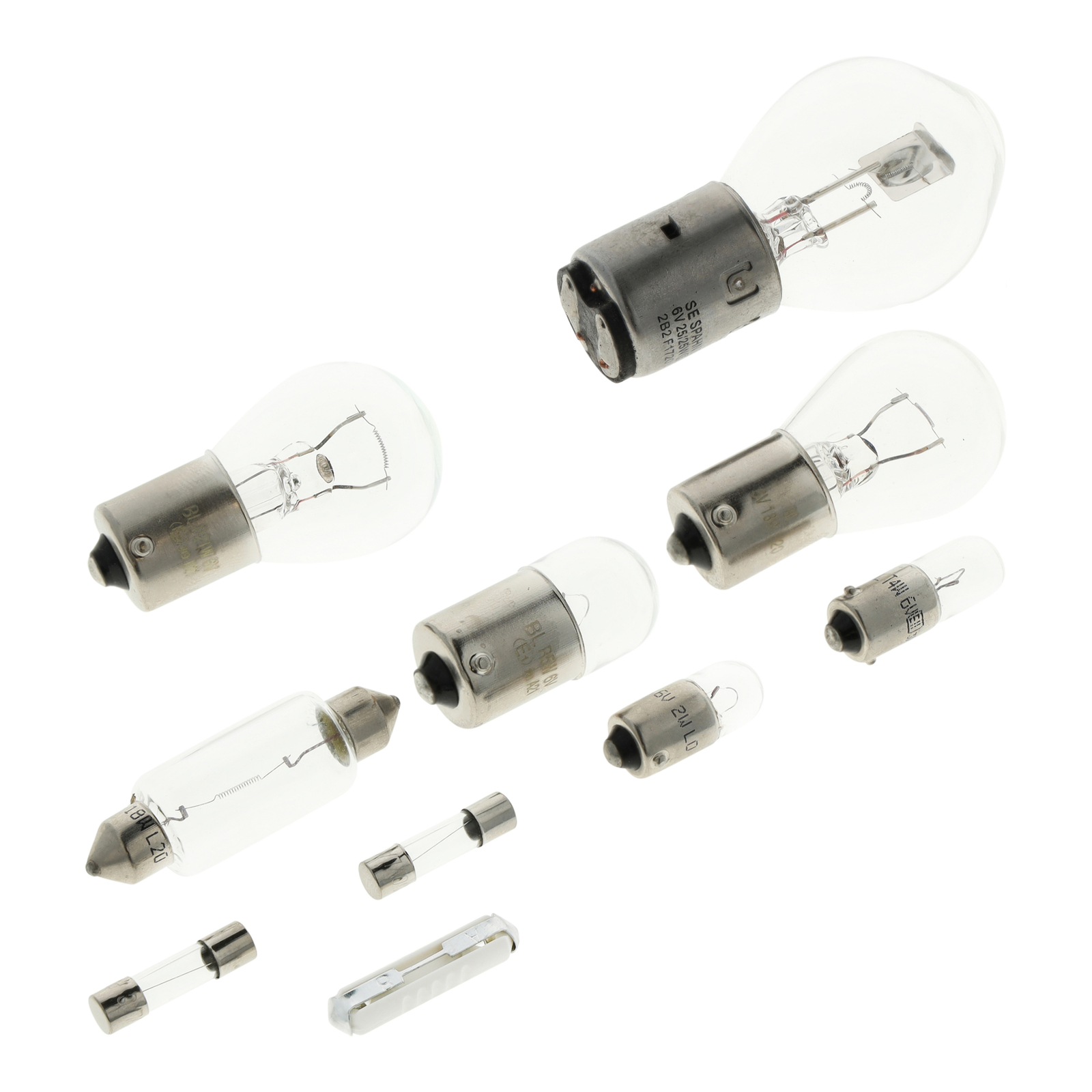 Set Glühlampen (Markenlampe) 6V 25W Hauptlicht 