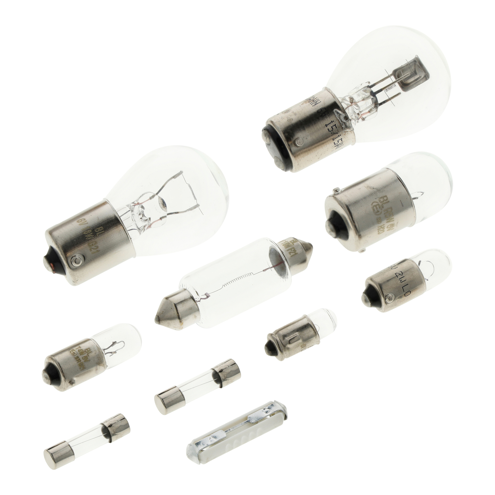 Set Glühlampen (Markenlampe) 6V 15W Hauptlicht 