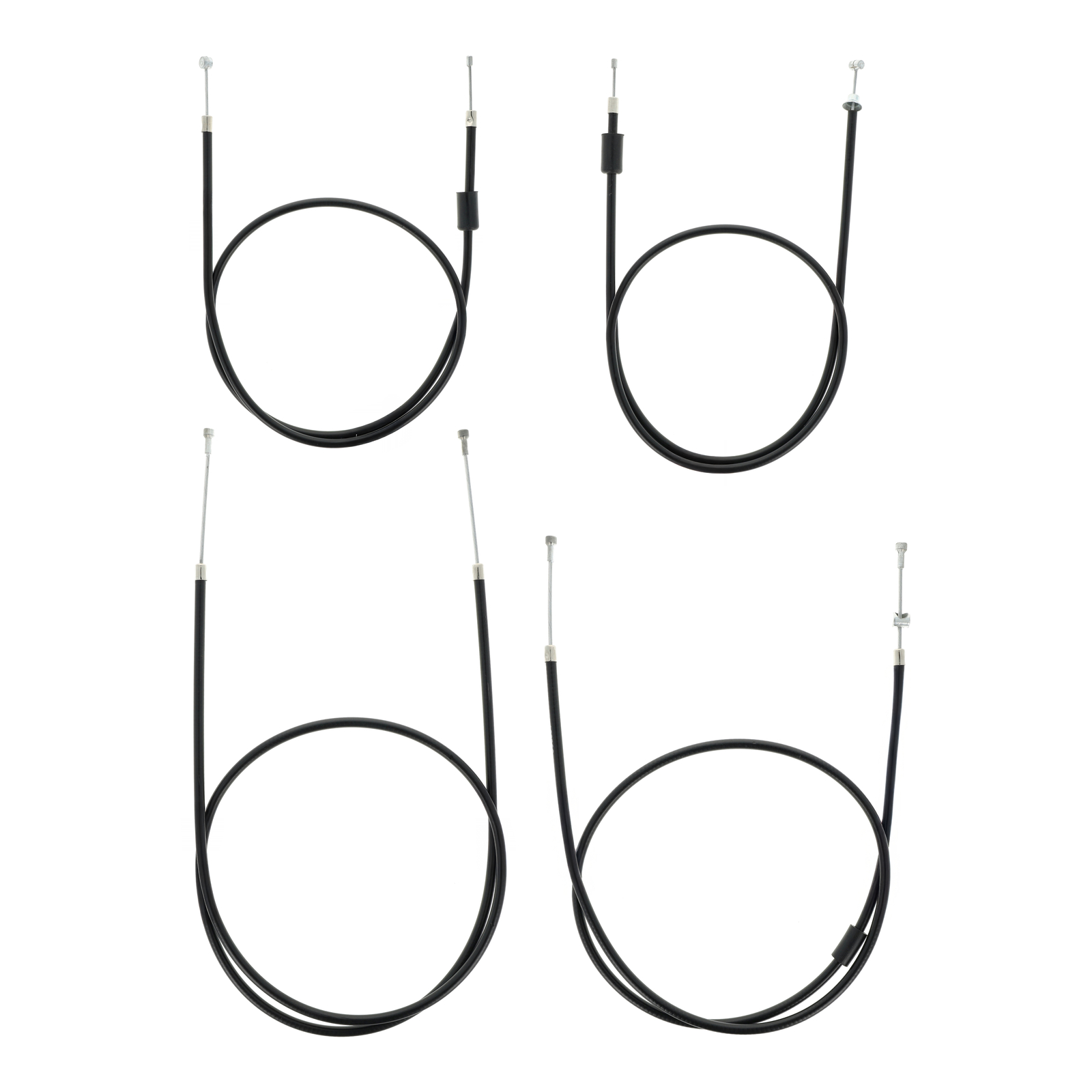 Set - 4x Bowdenzüge - schwarz - S51E, S53E, S70E, S83E