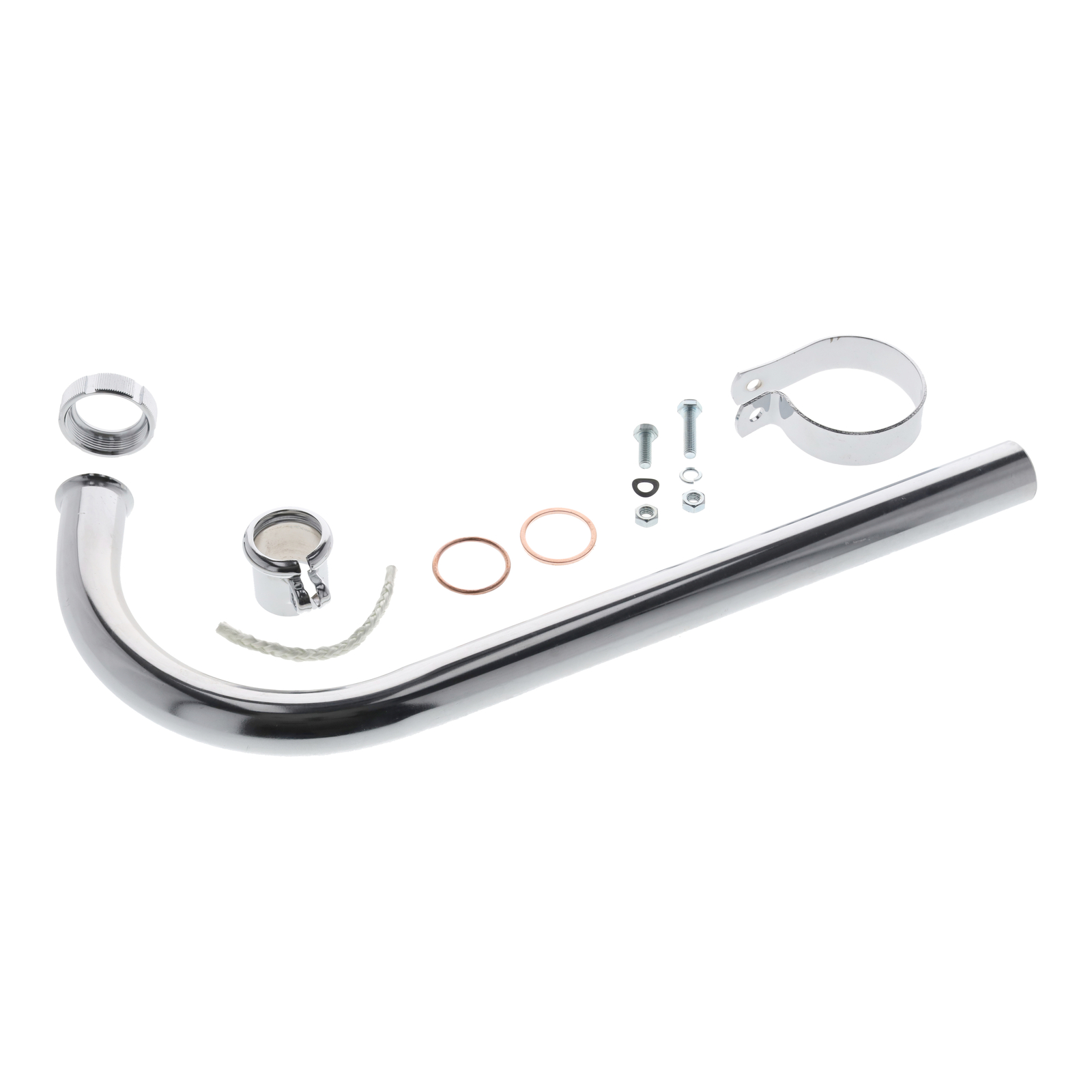 Kit tubo de escape 400 largo para silenciador corto SR1,SR2