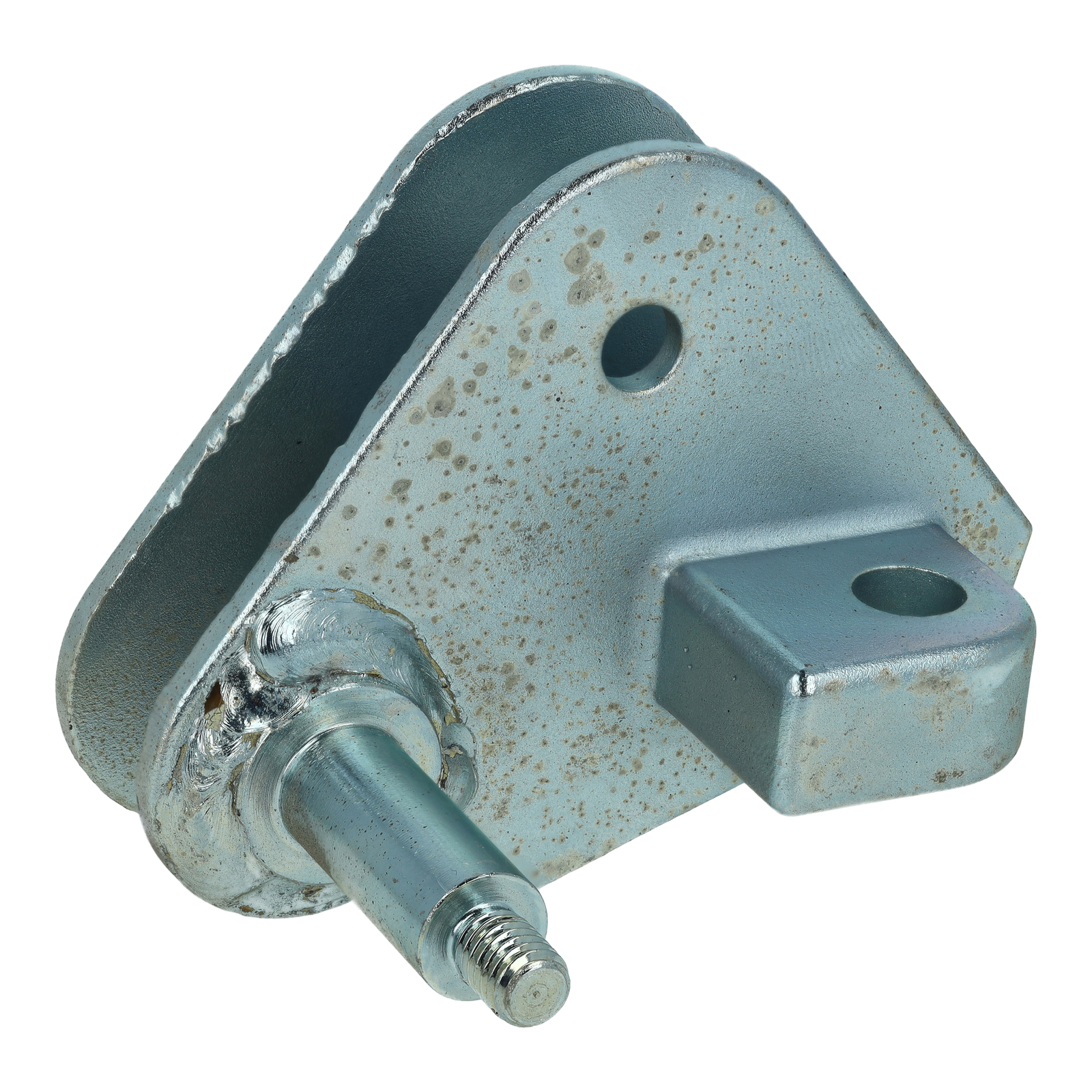 Halterung links UGR. Schweißt.