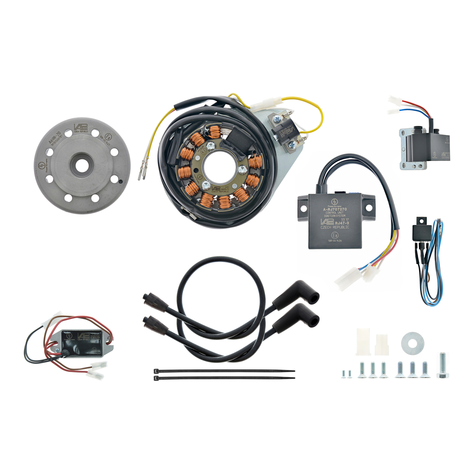 Lichtmagnetzündanlage 12V 150W - pass. für Yamaha RD 250-350, DS7, TZ250, TZ350