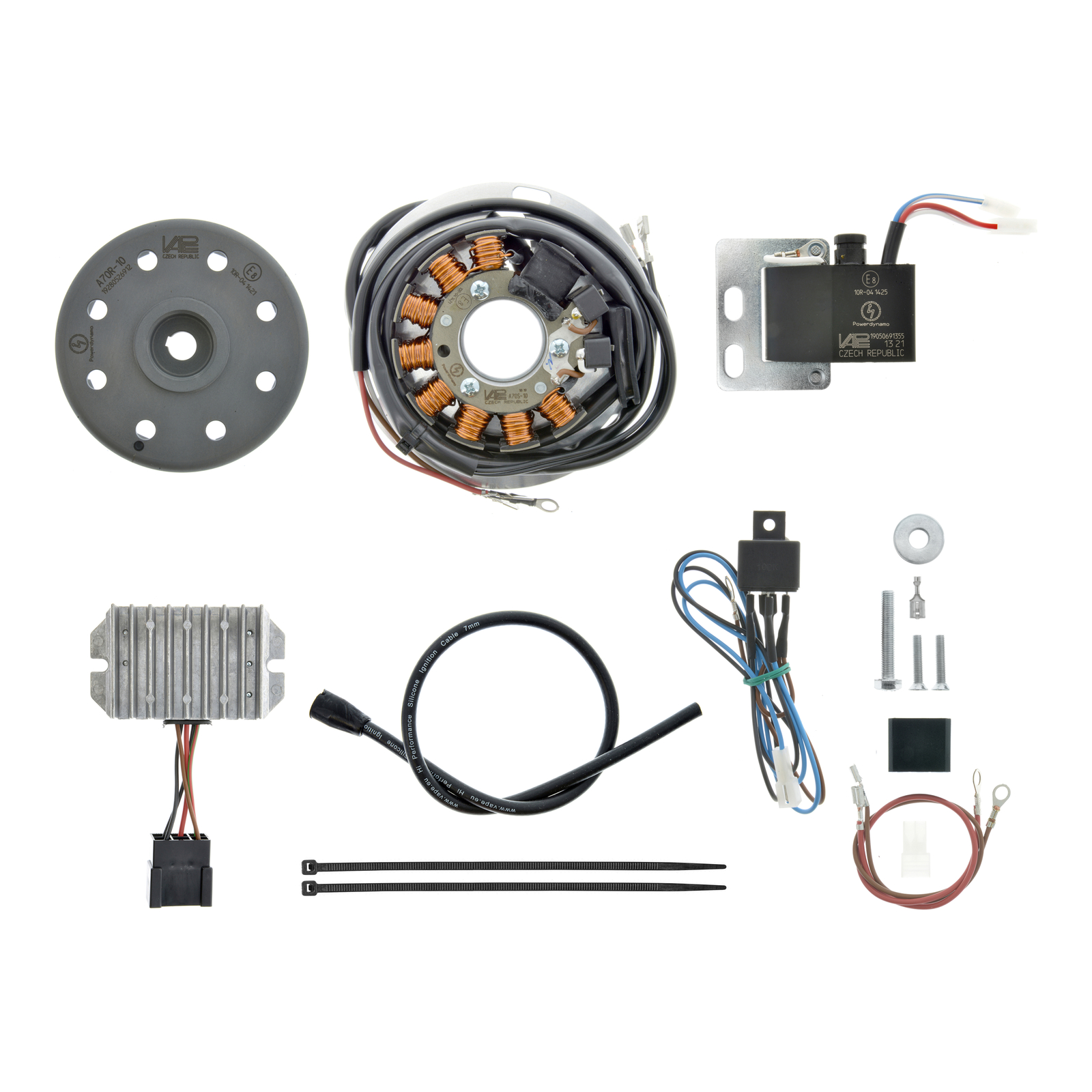 Lichtmagnetzündanlage 12V/100W DC - passend für IZH/ IZH 49 + 54 + 56