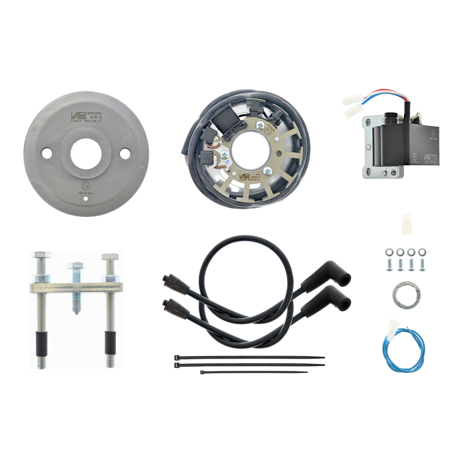 Encendido electrónico: se adapta al motor estacionario ZW1103 en la bomba extintora TS8