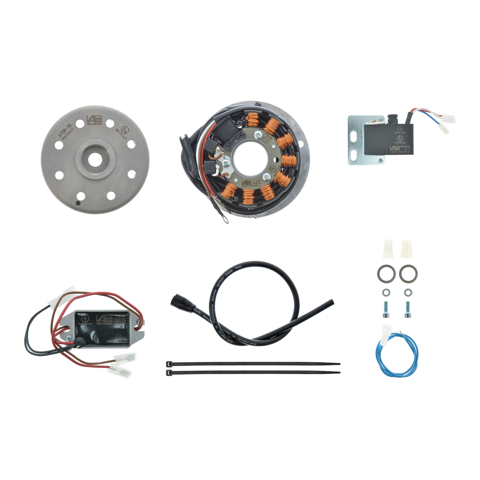 Lichtmagnetzündanlage 12V 100W DC - passend für Suzuki TS/ RV 125