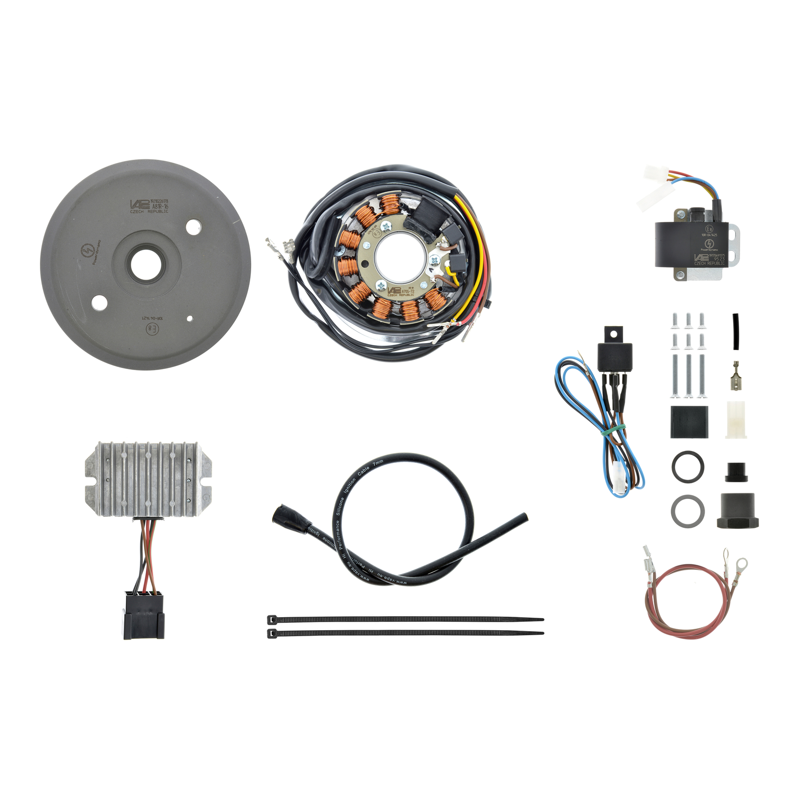 Lichtmagnetzündanlage 12V 180W - passend für DKW SB200, TM200, Sport 250, Block 200-300