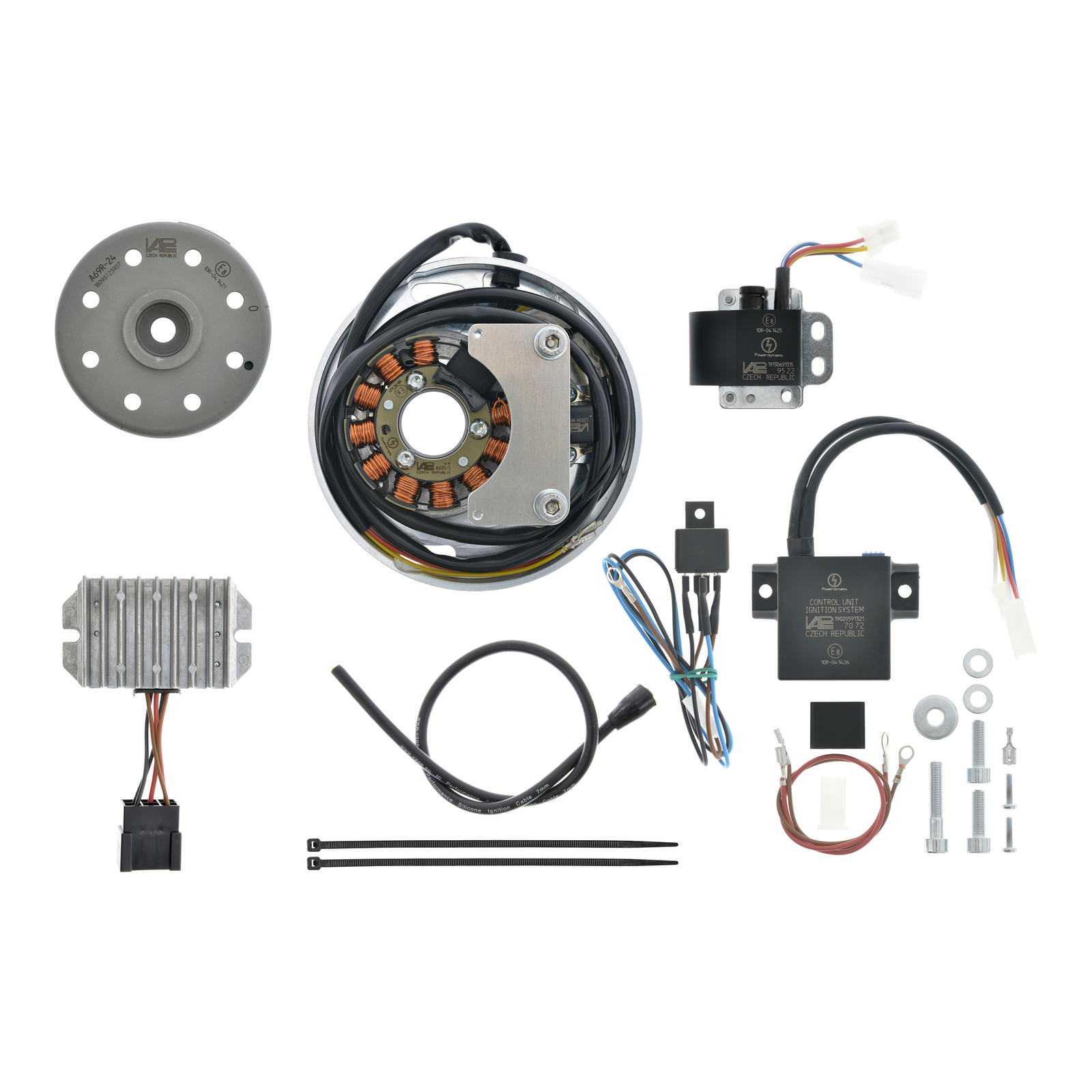 Lichtmagnetzündanlage 12V 150W - passend für Horex Regina, SB35, Victoria KR35