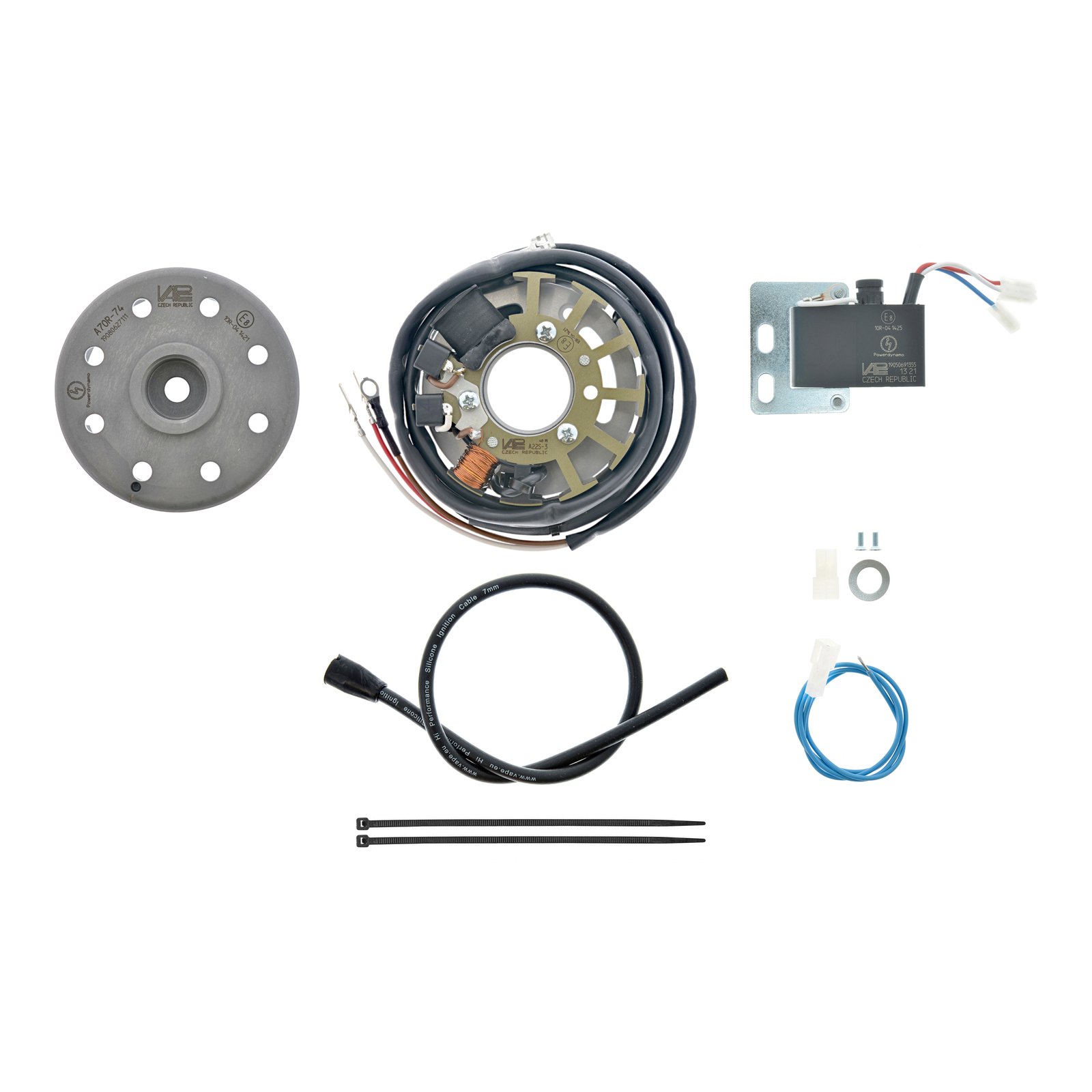 Lichtmagnetzündanlage 6V 18W AC - passend für NSU Quickly