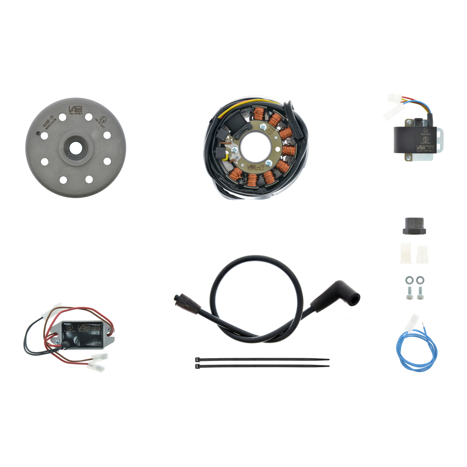Lichtmagnetzündanlage 12V/ 180W, DC - passend für Yamaha DT175