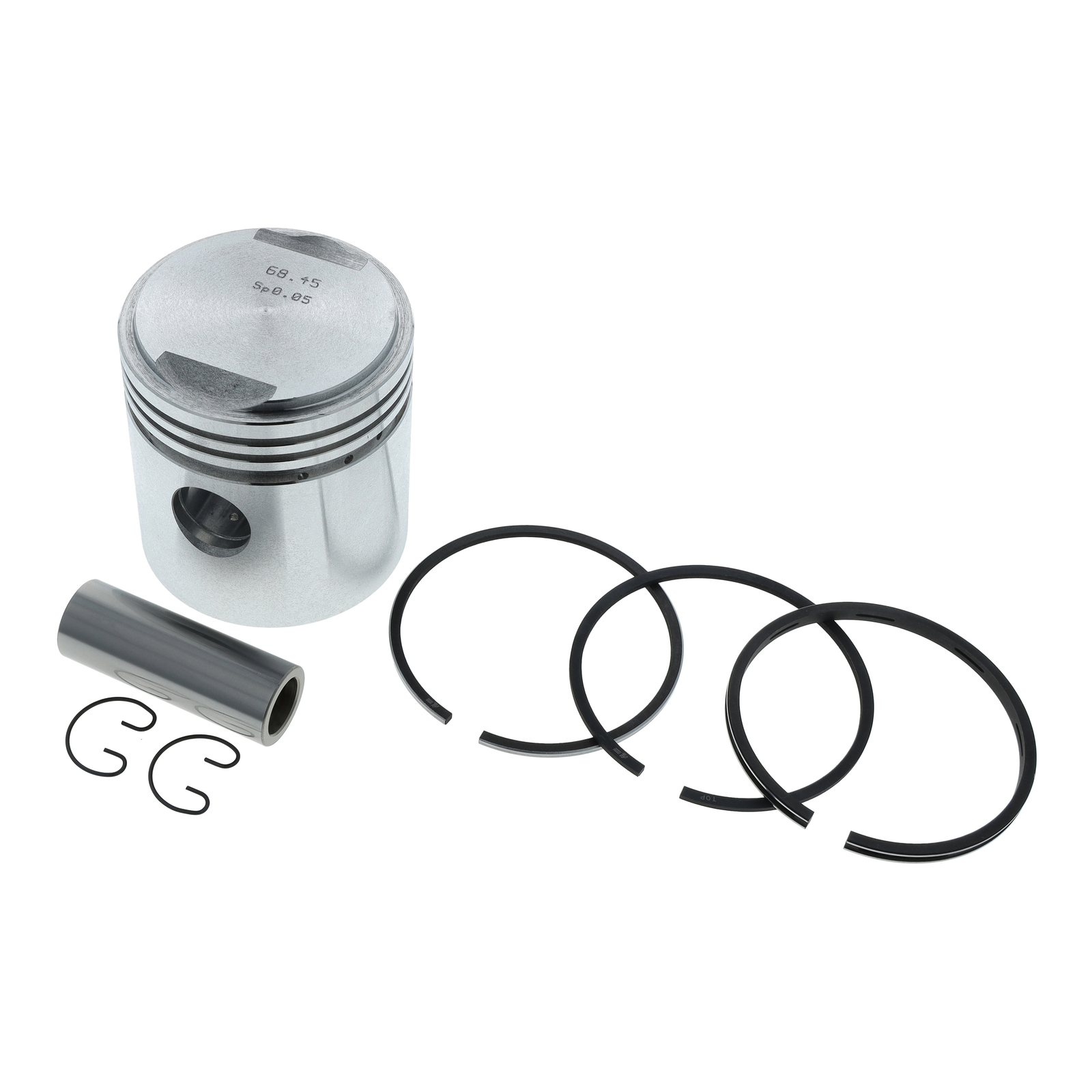 Flachkolben kpl. 68,50 K20 (1. Übermaß) pass. für AWO 425S